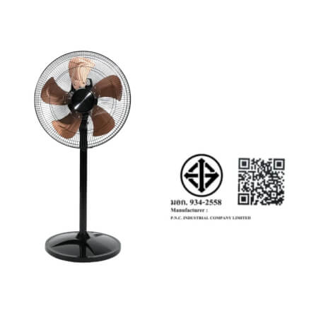 พัดลมตั้งพื้น ACCORD PREVAIL AC-16-40 HP สีดำ_12